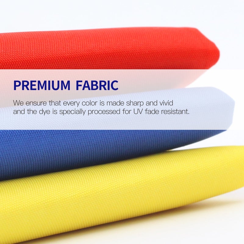 ANLEY Fly Breeze 3x5 Feet Sri Lanka Flag - Vivid Color and Fade Proof - Canvas Header and Double Stitched - Republic of Sri Lanka Flags Polyester with Brass Grommets 3 X 5 Ft - Image 5